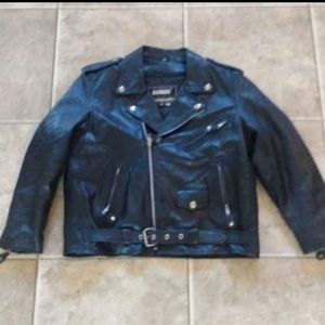 Girls size 16 genuine leather jacket